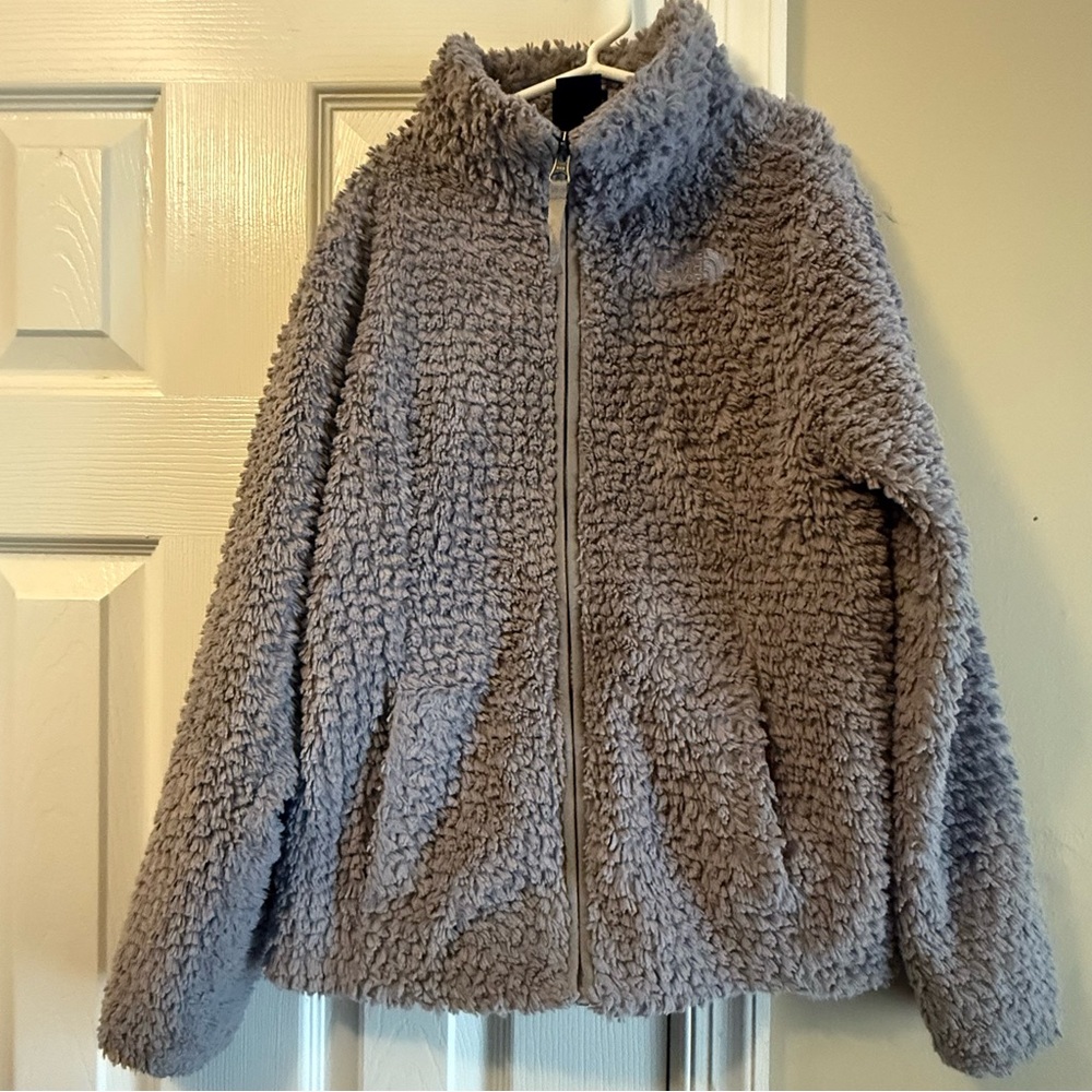 The North Face Kids Gray Fleece Jacket